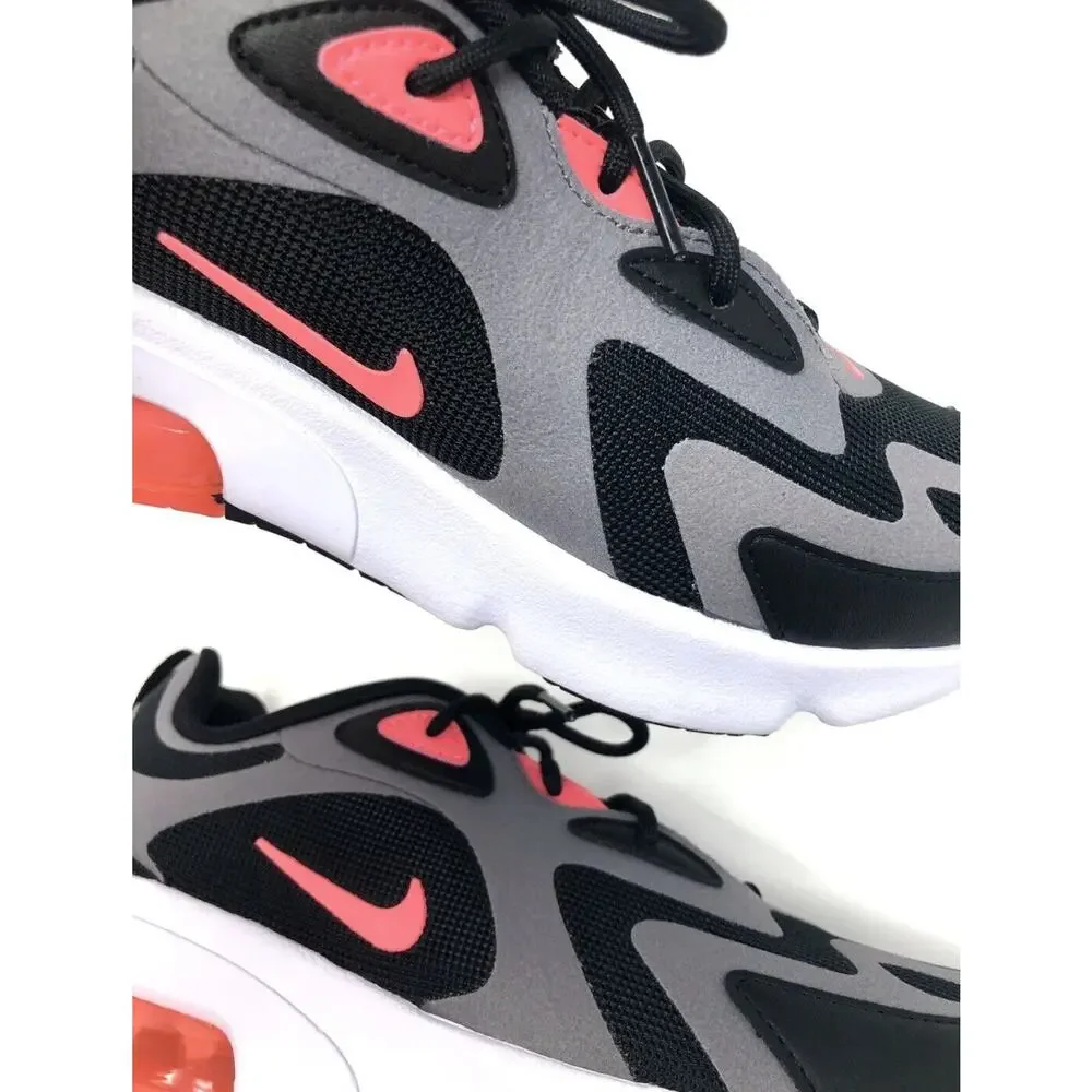Nike Air Max 200 Sz 7y Kids Pink Black Gray Hot Punch CT6388-001